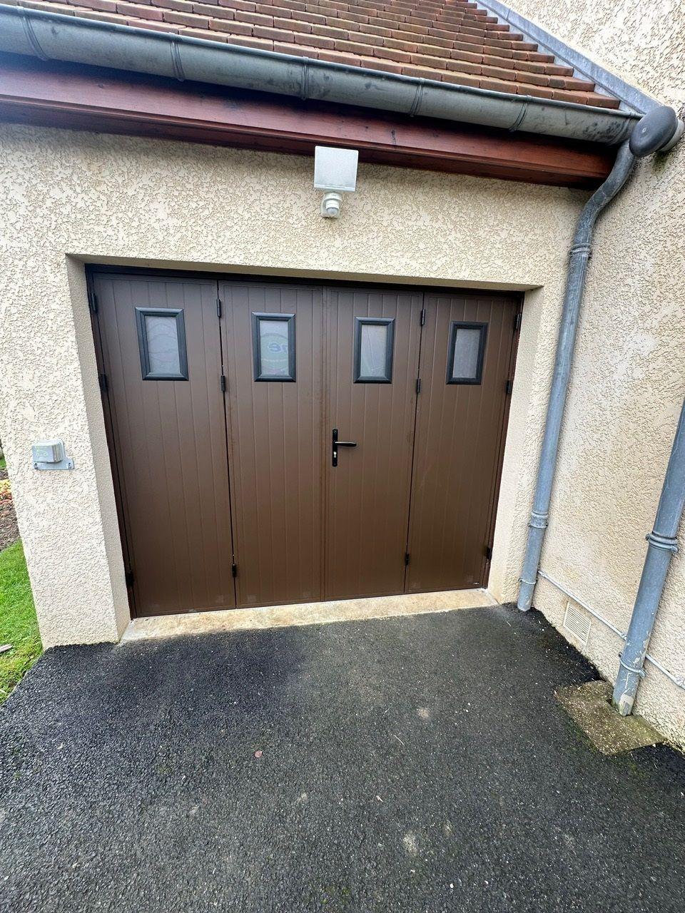 Installation de portes de garage à Sens
